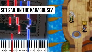 TPR - Set Sail on the Karagol Sea (from Over the Waves) Golden Sun Piano Note Chart