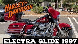 PICKED UP TODAY! Electra Glide 1997 Evo Harley Davidson Samson Fishtails Exhaust