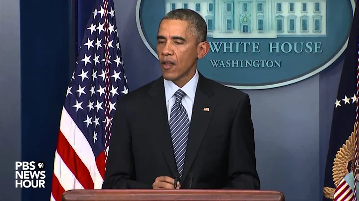 President Obama's full statement on Ferguson grand...