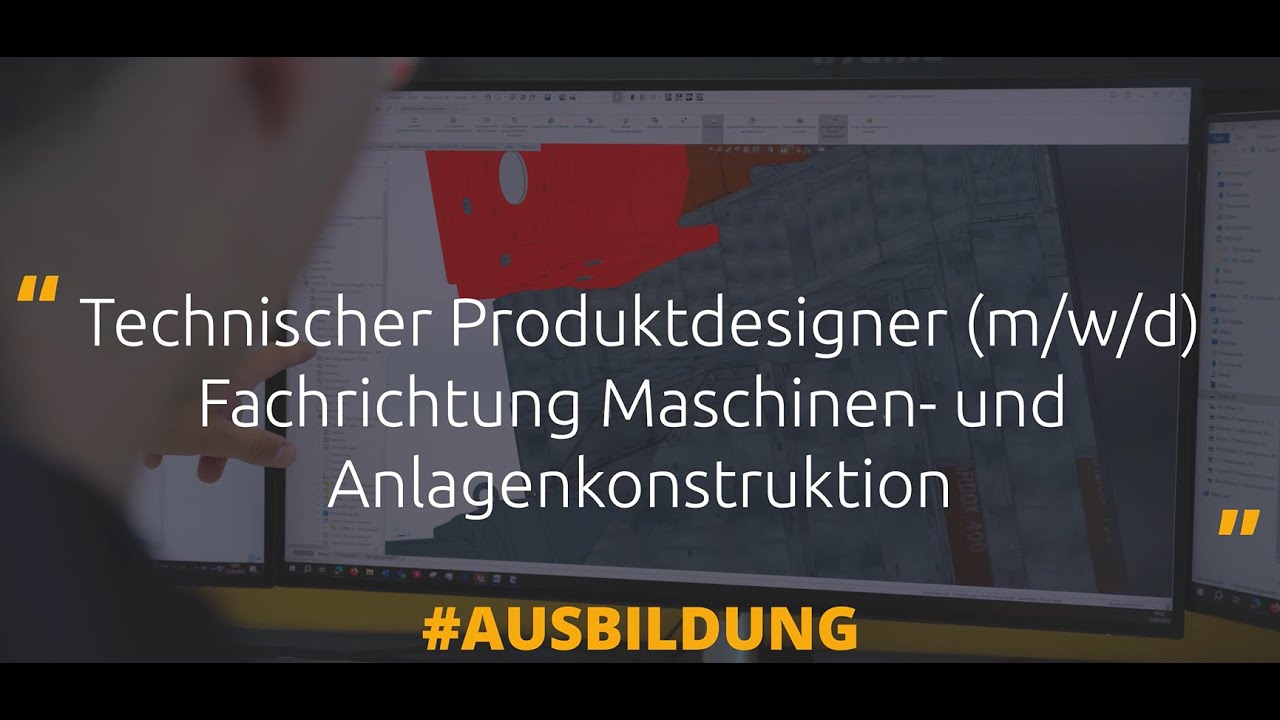 Technischer Produktdesigner: Ausbildung bei stela kurz erklärt