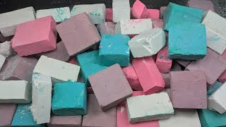 Multi color Extra Soft crushing crispy+crunchy gymchalk Mass Crush | oddly satisfying | ASMR  screenshot 5
