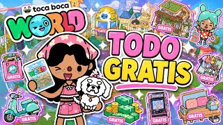 How to get everything for free in Toca Boca World 🥰/testing mod 🎮/Soy Gaby world 🥰🥹🩷