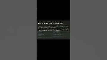 static variable #javadevelopment #javaprogramming #programmingbasics
