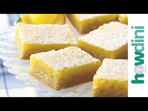 How to make lemon bars - An easy recipe