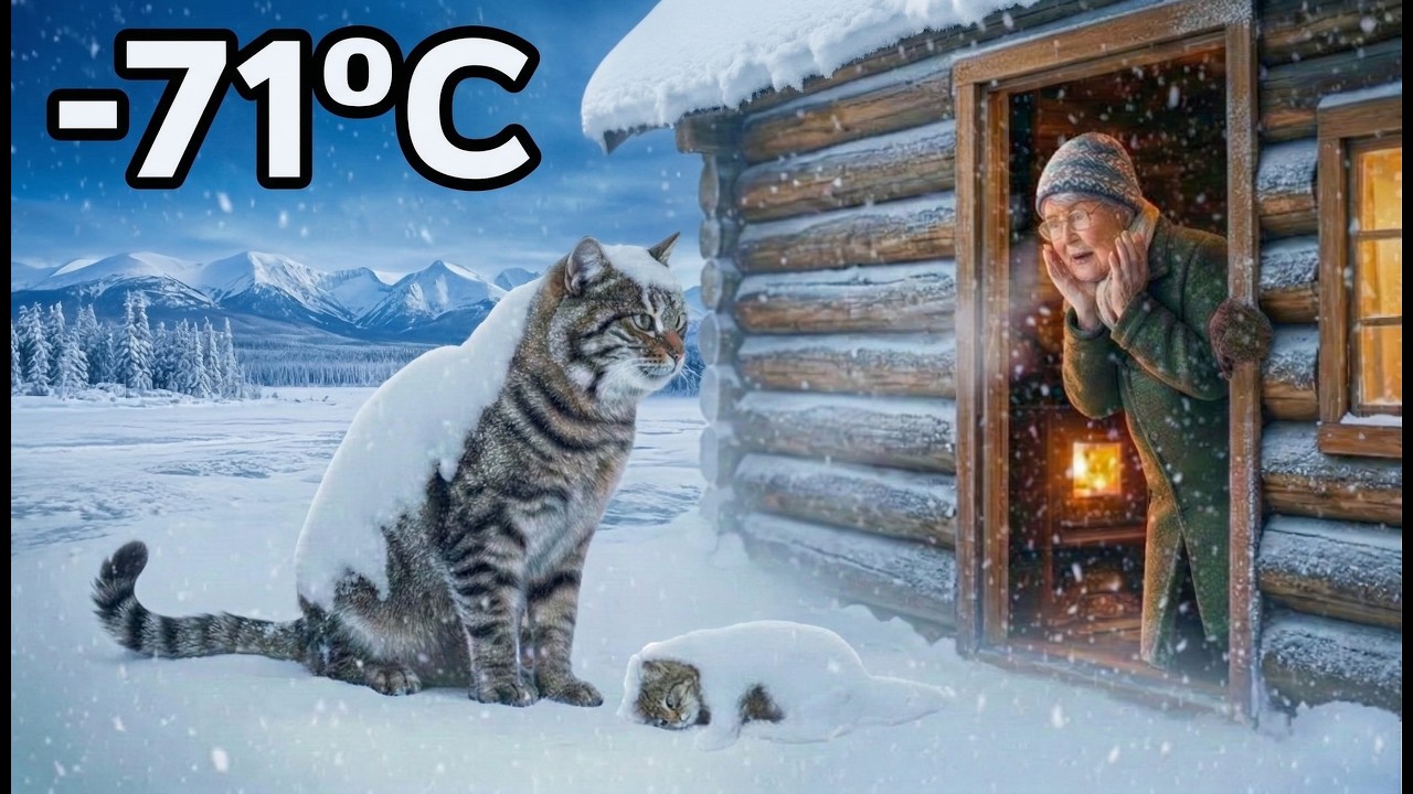 A Miracle at -71°C: Why This Wildcat Family Chose an Old Woman’s Doorstep