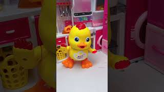 Satisfying with Unboxing & Review Miniature Yellow Duck Dancing Toy | ASMR Video no music #asmrvideo