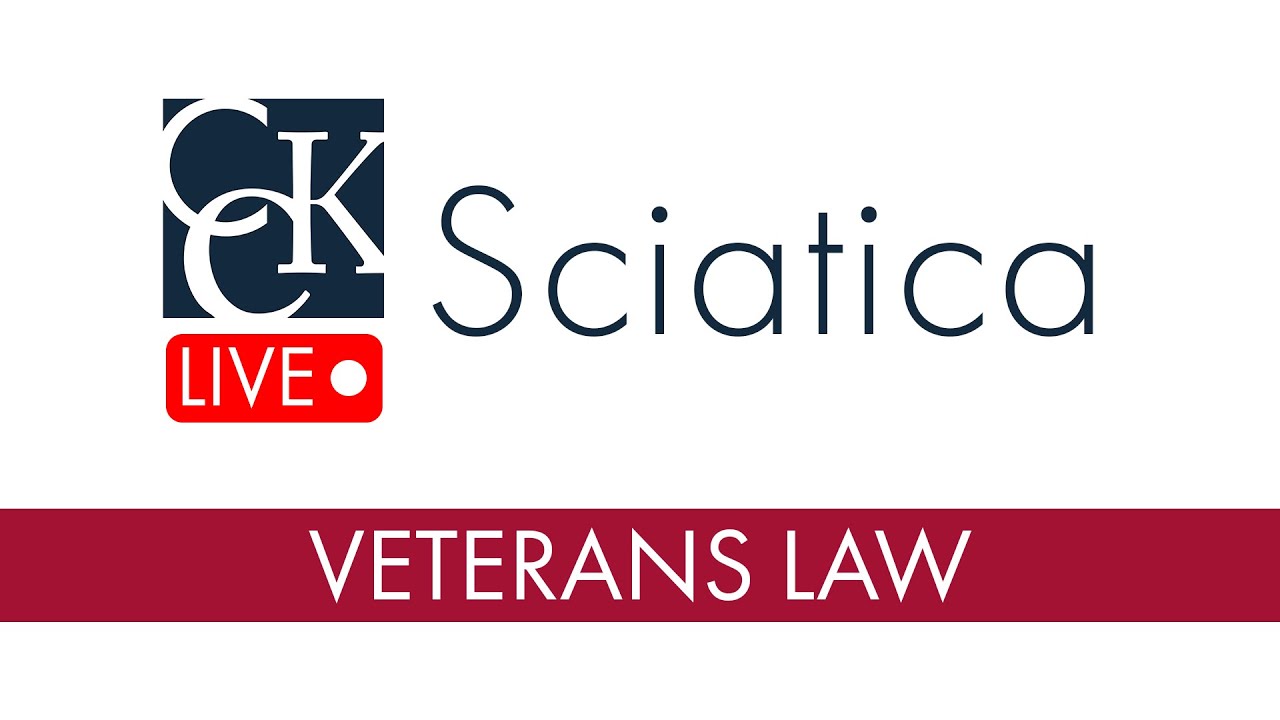 Sciatica VA Disability Claims and Ratings