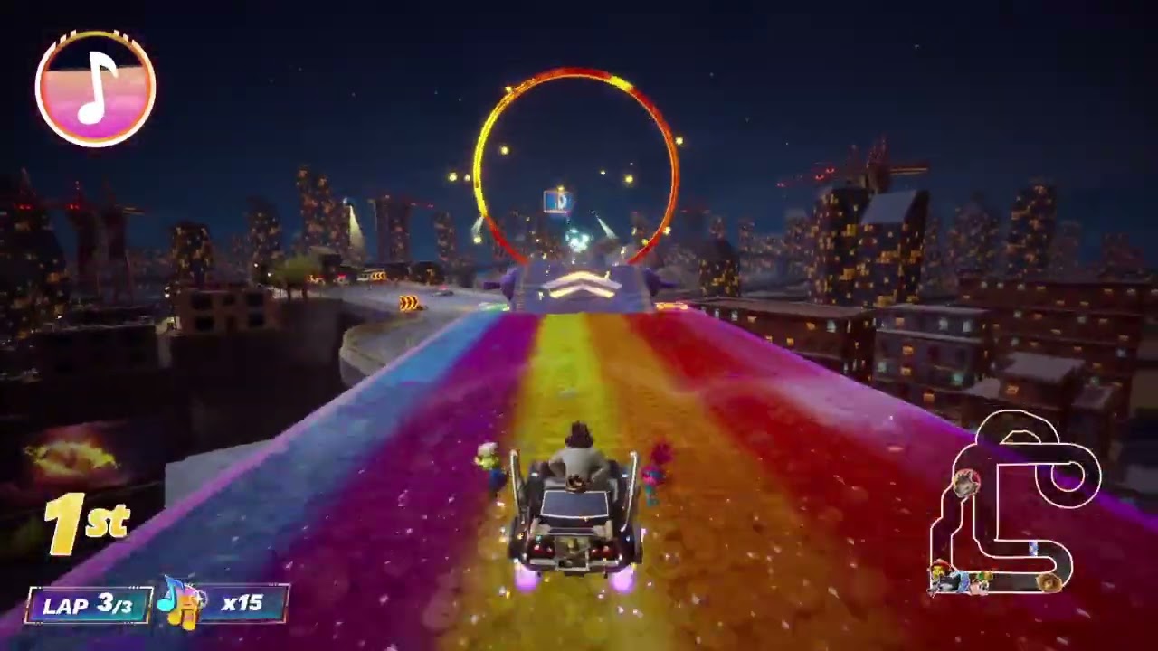 Mr. Wolf all  Cups final  ( Relaxed) Dreamworks All-Stars Kart Racing