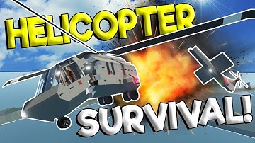 MULTIPLAYER HELICOPTER CRASH & EXPLOSION SURVIVAL! - Stormworks: Build and Rescue Gameplay Survival