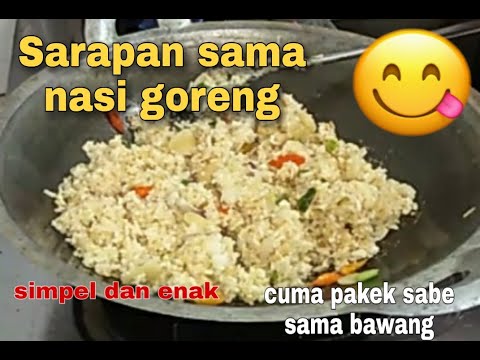 Resep Resep nasi goreng kampung | tanpa telor tetap enak | Nasi goreng pedas Yang Menggugah Selera