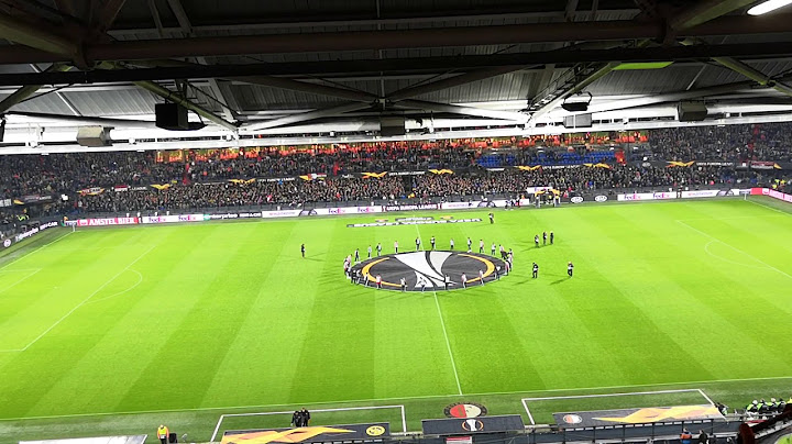 Stadion Feijenoord / De Kuip  Ambiance during Europa league game against Young Boys
