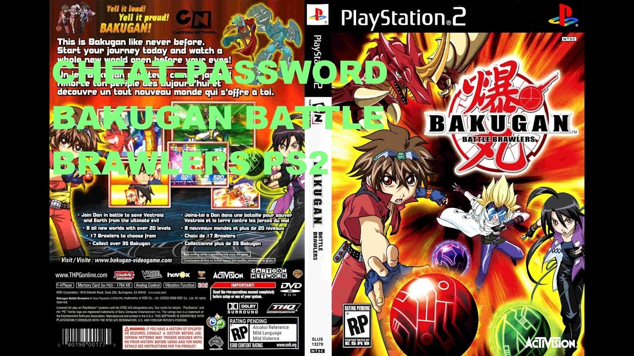 Password-Cheat Bakugan Battle Brawlers Ps2 - Youtube