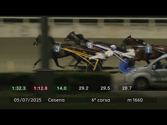 2025 07 05 | Corsa 6 | Metri 1660 | Premio Gran Premio Riccardo Grassi - Trofeo Romagna Iniziative