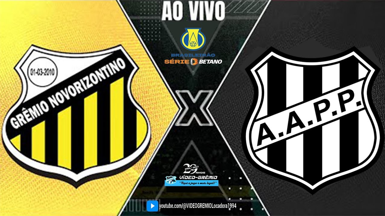 NOVORIZONTINO X PONTE PRETA - 34ª. RODADA DO BRASILEIRÃO SÉRIE B 2023 ...