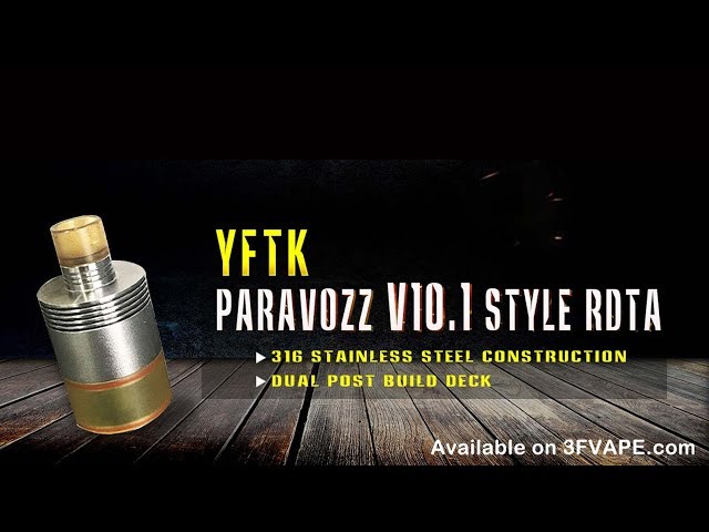 YFTK Paravozz V10 1 Style RDTA - YouTube