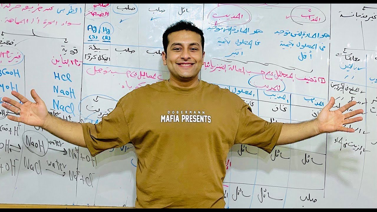 الدرس الاول الباب الثالث كيمياء اولي ثانوي