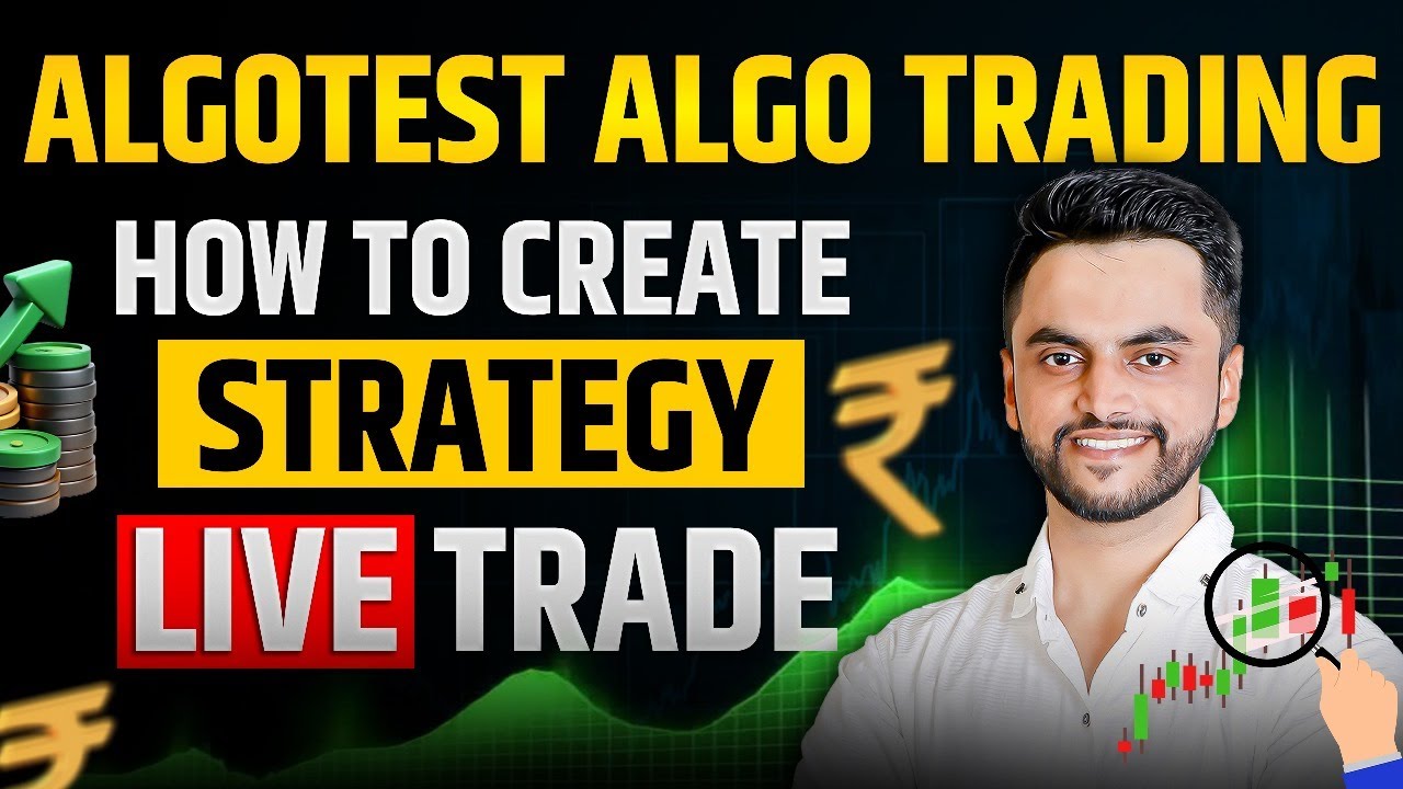 Algotest Algo Trading | How to Create Strategy & Live Trade | Live Algo ...
