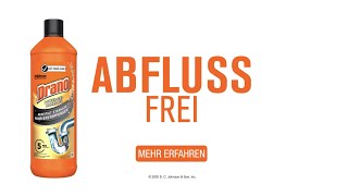 Verstopfter Abfluss Freier Abfluss Im Waschbecken Drano