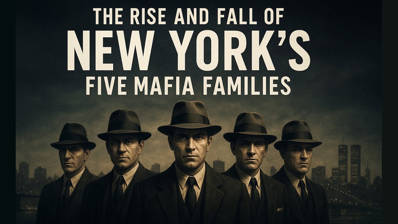 The Rise and Fall of New York’s Five Mafia Families | True Crime History 1920s–2000s