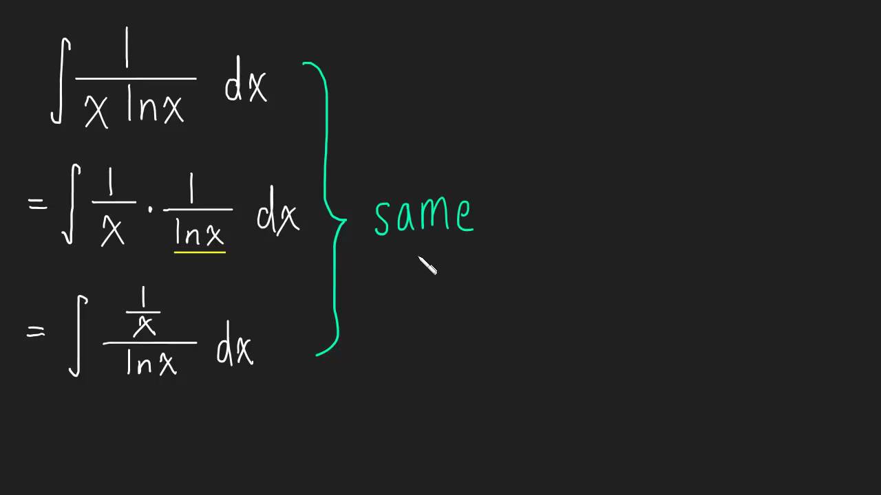 5.3 Integration | Natural Log (ln) - Ex. 4