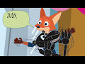 Nick Judy Zootopia Fanfiction   Nick's plan ends the bank case
