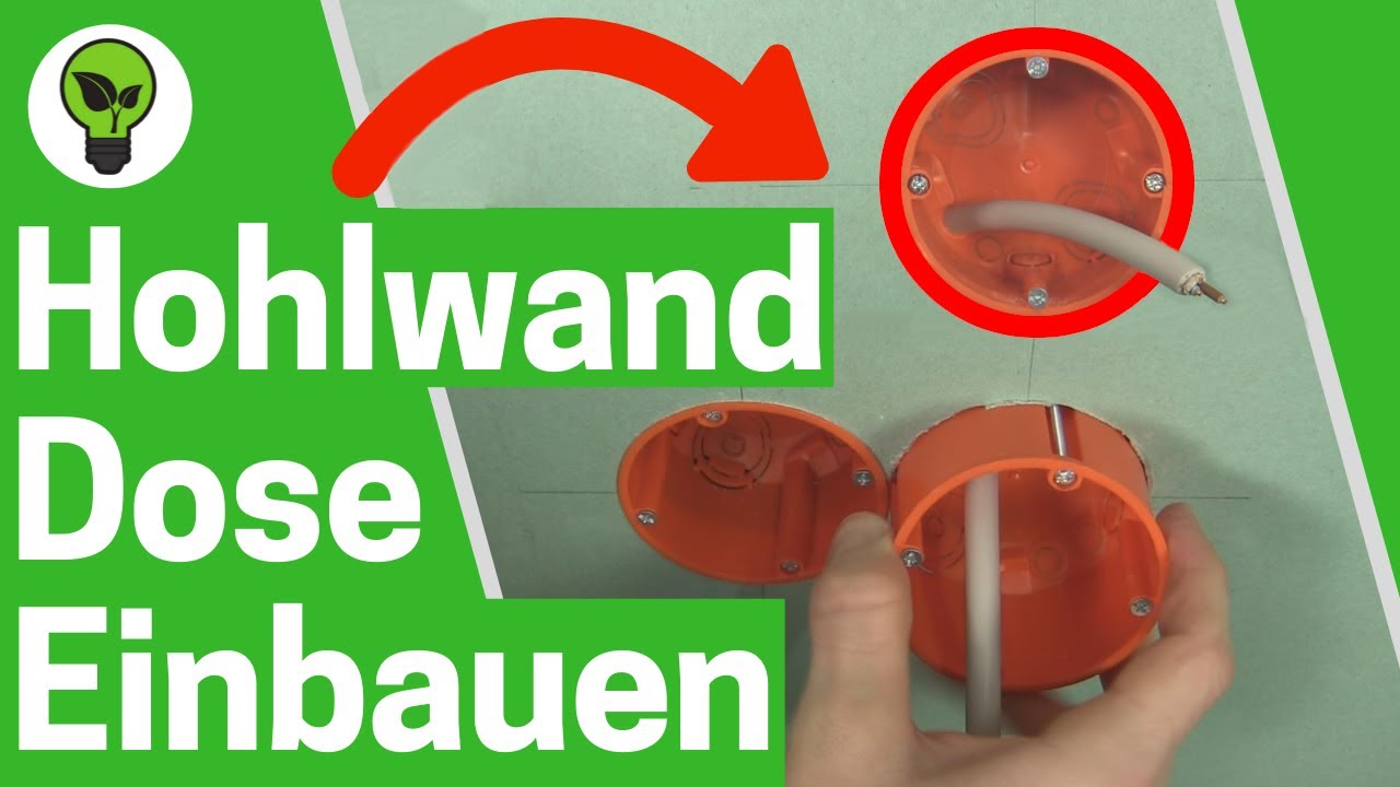  Update New Hohlwanddose Einbauen ✅ ULTIMATIVE ANLEITUNG: Wie Hohlraumdosen für Steckdosen in Rigips Setzen???