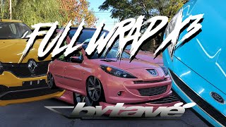 FULL WRAP X 3🚗🚗🚗 en UNA SEMANA!!!