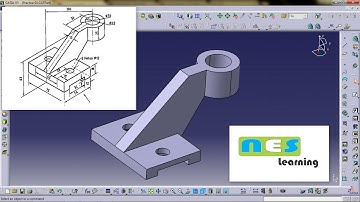 CATIA V5/V6 Tutorial | Part Design For Begineers