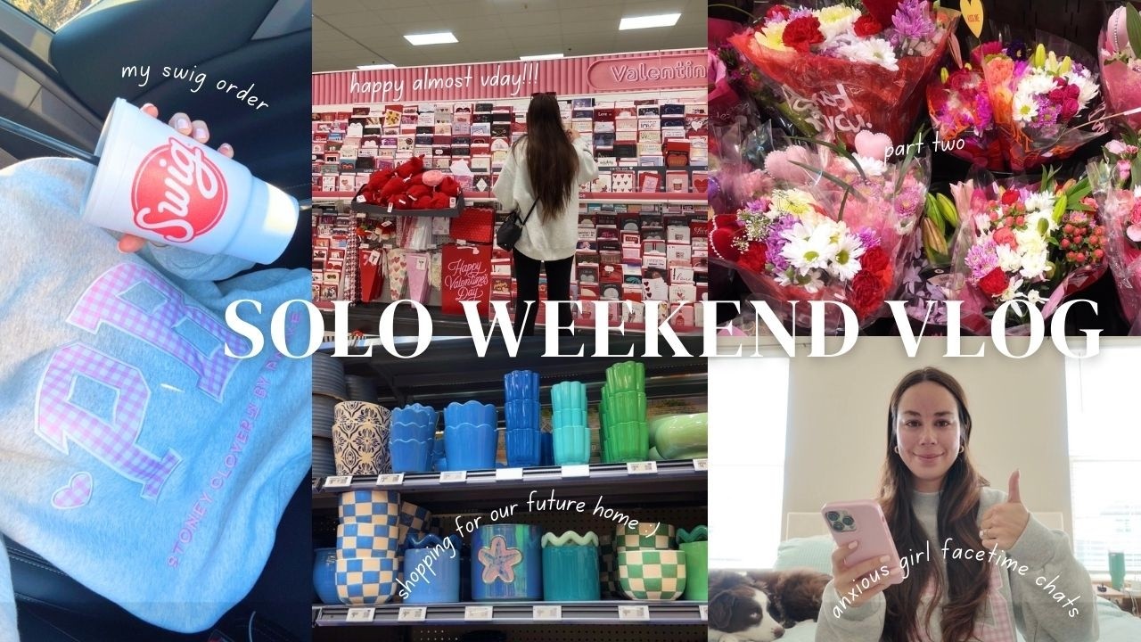 weekend vlog🤍fire wife, retail therapy, solo superbowl, car haul, girl chats & dealing with anxiety