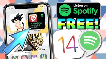 Get SPOTIFY WIDGET on iOS 14 (iPhone, and iPad) + iOS 14 Tips/Tricks (iOS 14 Spotify Widget) - 2020