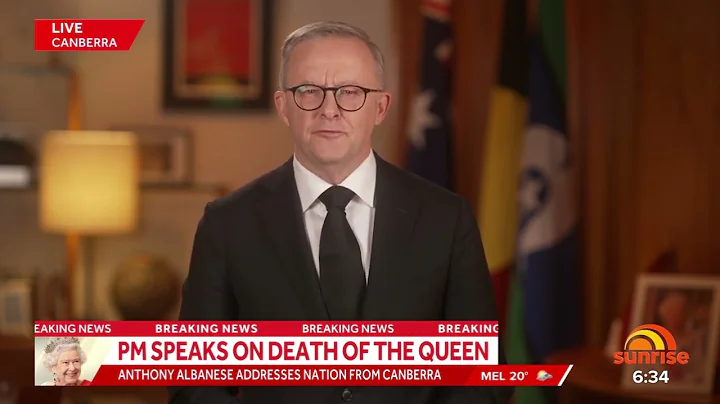 Prime Minister Anthony Albanese pays tribute to Qu...