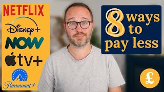 Streaming: How to pay less for Netflix, Disney+, NOW TV, Amazon Prime, Apple TV+, Paramount+ & more