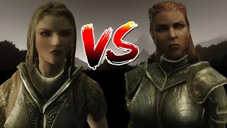 Lydia vs Uthgerd | Skyrim