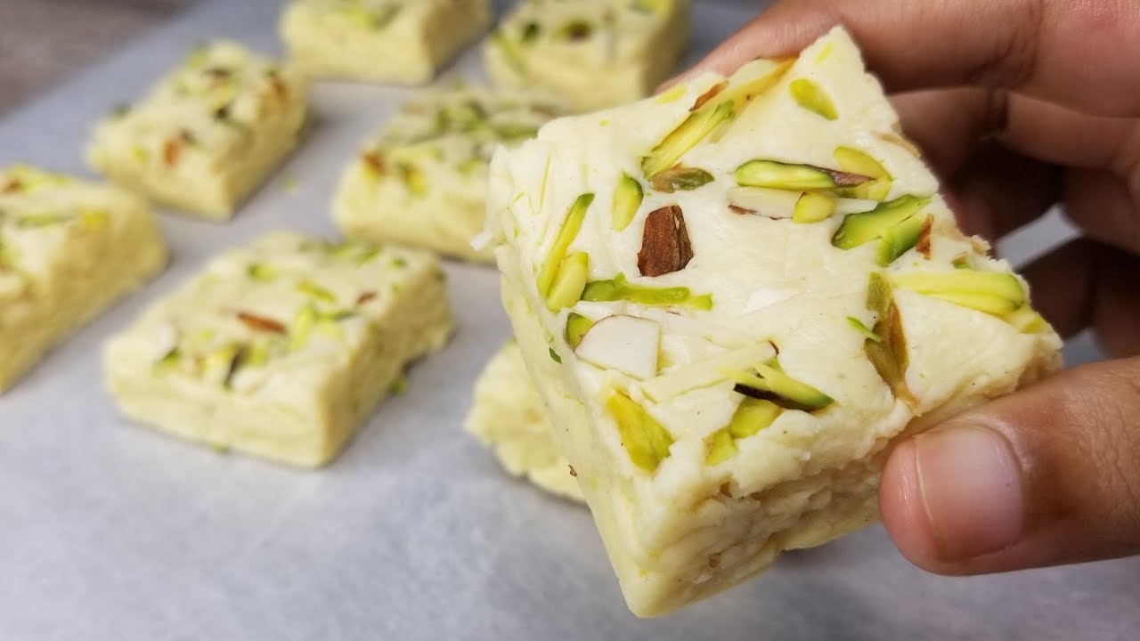 Kashata za maziwa ya unga tamu sana Jinsi ya kupika barfi Milk