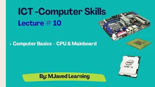 10. What is Processor &amp; Mainboard? | Complete Beginner Guide