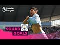 Fabulous Manchester City Goals Aguero De Bruyne Sterling Squad Goals