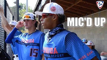 University of South Florida Baseball commit Shawn Andrade mic