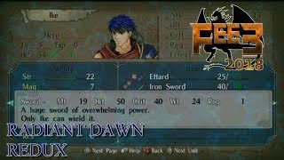 Fire Emblem E3 2018 - Radiant Dawn ReDux ~ commentary by Deltre