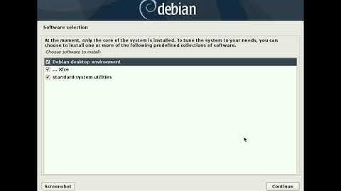 Installation of Debian 10