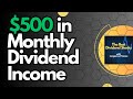 $500 In Monthly Dividend Income - New Dividend Portfolio Milestone!