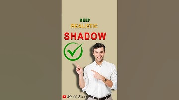 "How to Create Stunning Realistic Shadows in Photoshop" #shorts #viral #shortsvideo #tutorial