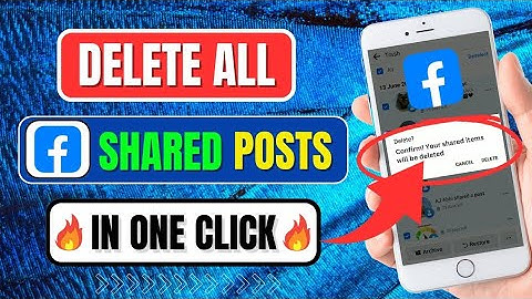 How To Delete All Facebook Shared Post 2025