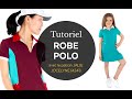 Comment coudre une robe polo patron jalie jocelyne 4241
