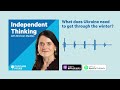 What does Ukraine need to get through the winter? - Independent Thinking Podcast