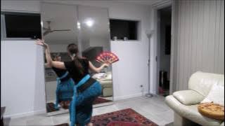 Kembang Girang dari belakang untuk latihan