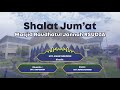  mari shalat jumat berjamaah di  masjid raudhatul jannah rsudza 1 juli 2022