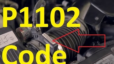 Causes and Fixes P1102 Code: Mass Air Flow Sensor In Range But Lower Than Expected