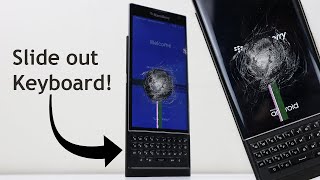 Unique Blackberry Priv Restoration  Android slider with keyboard