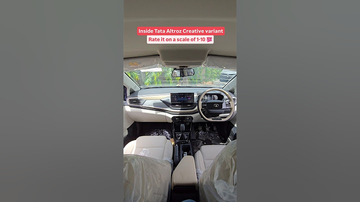 Interior of Tata Altroz Creative 2025 😍 #shorts #tataaltrozcreative