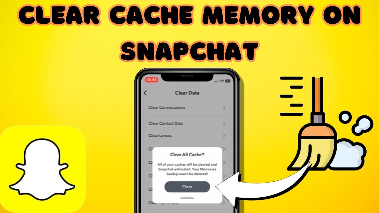 How to Clear Cache Memory On Snapchat
